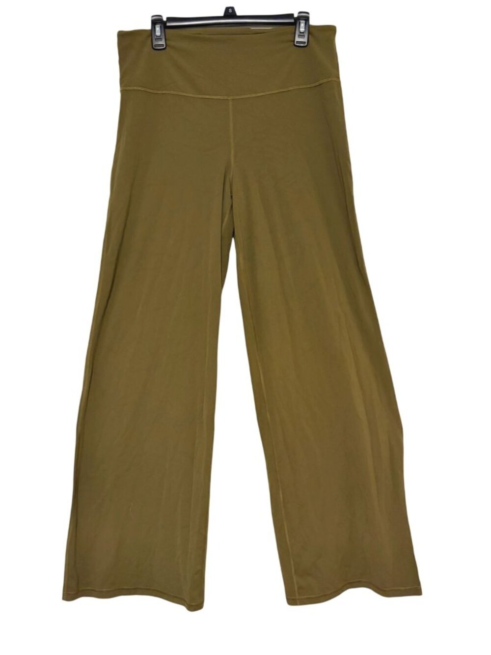 Women's Athleta Elation Wide Leg Pant Beige Tan Size XL Tall 34" Inseam
